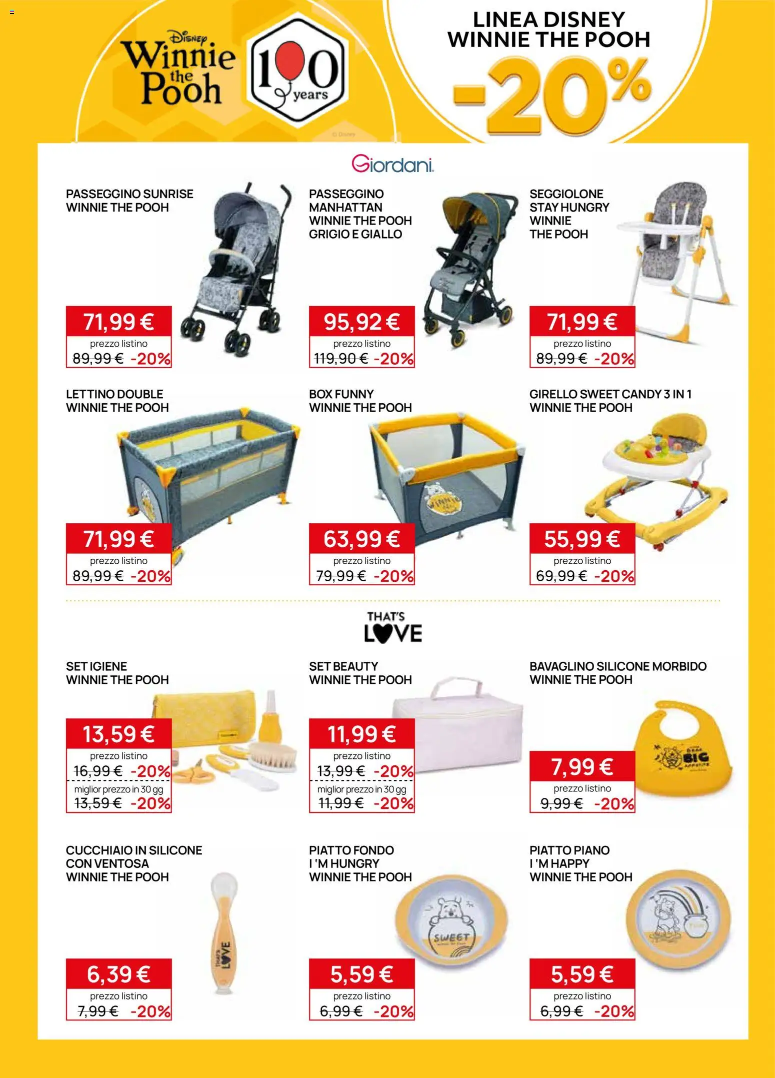 Volantino Prenatal del 12.03.2026 | Pagina: 5 | Prodotti: The, Lettino, Passeggino, Silicone