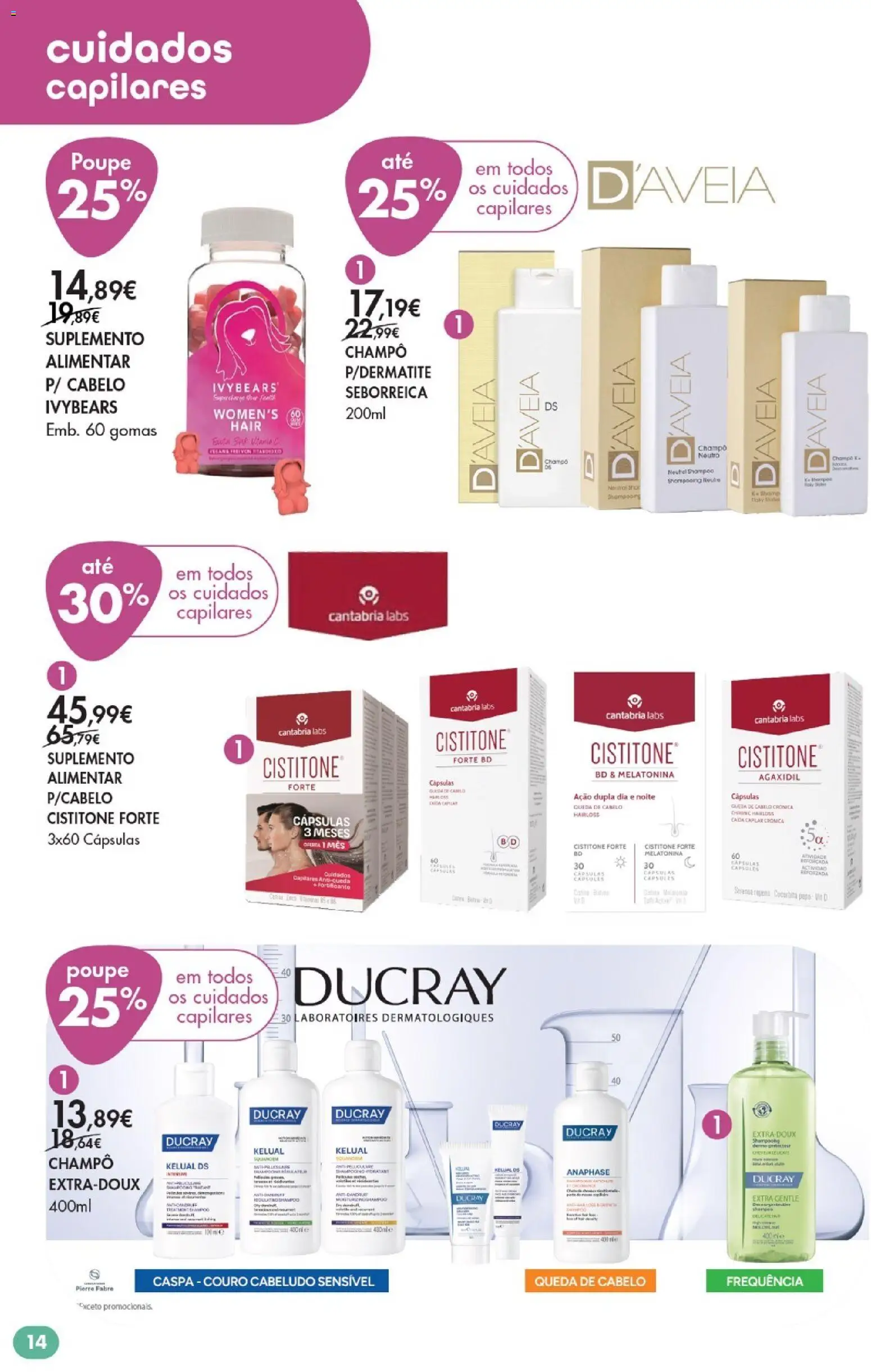 Pingo Doce Bem-estar Corpo Lojas │ válido de 05.05.2026 | Página: 16 | Produtos: Aveia, Shampoo, Melatonina, Gomas