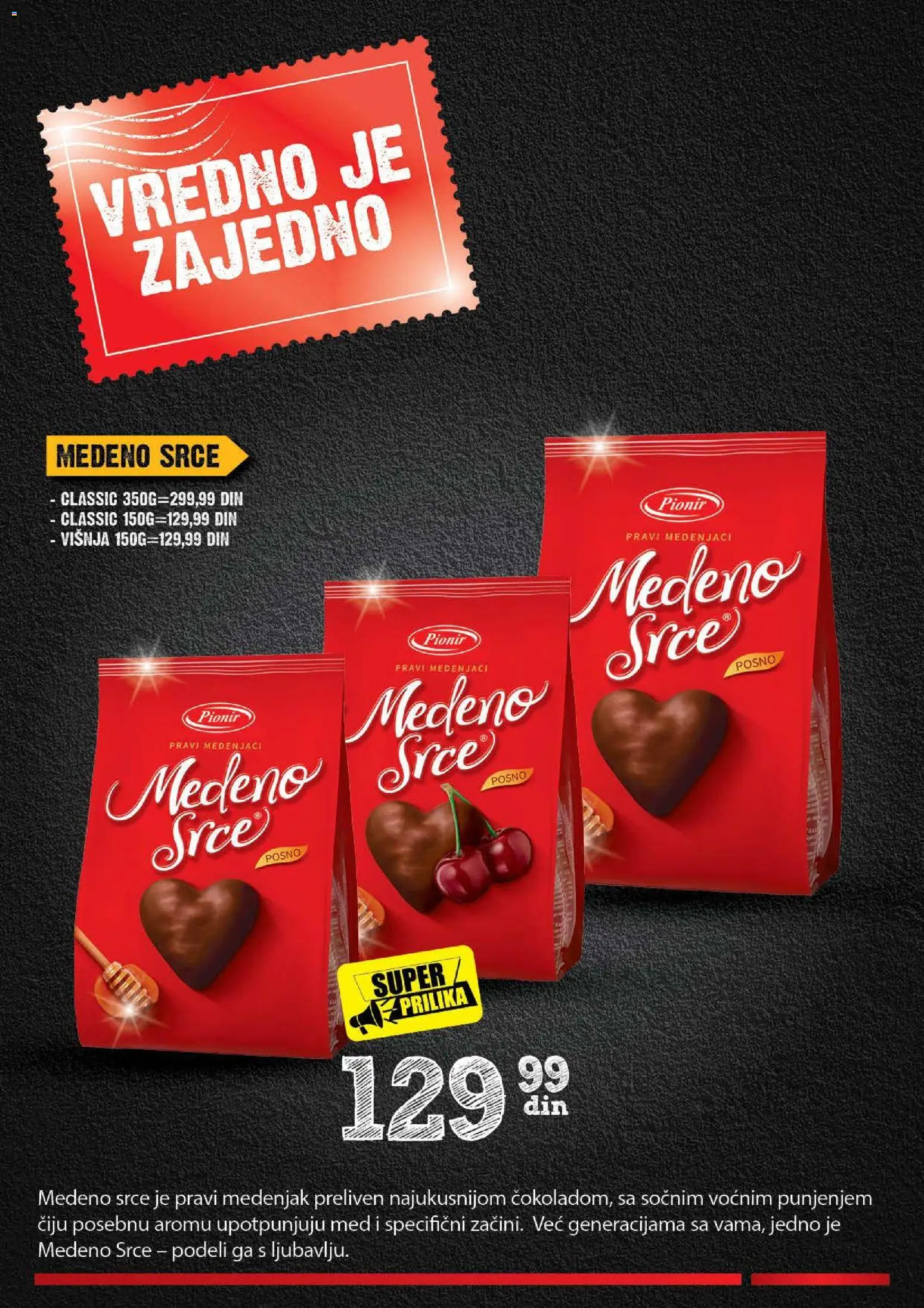 Idea katalog - važi od 26.10.2026 | Strana: 18 | Proizvode: Višnja, Medenjaci, Med