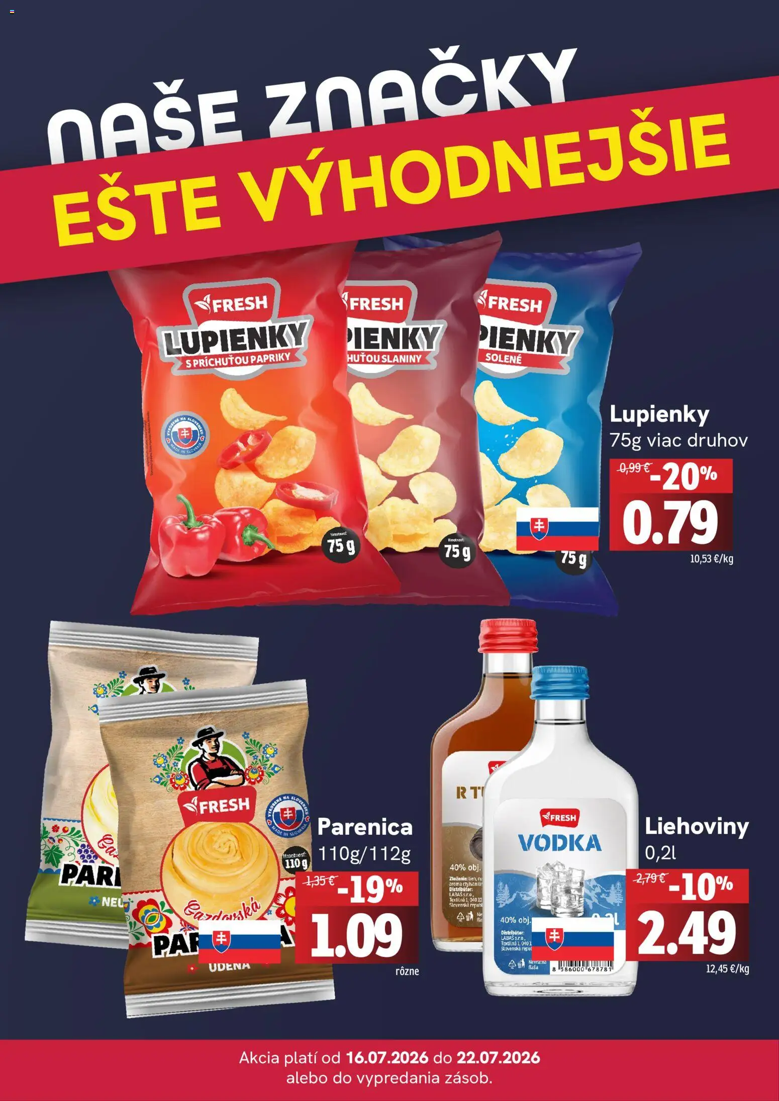 Nové Fresh akcie – leták je platný od 16.07.2026 | Strana: 4