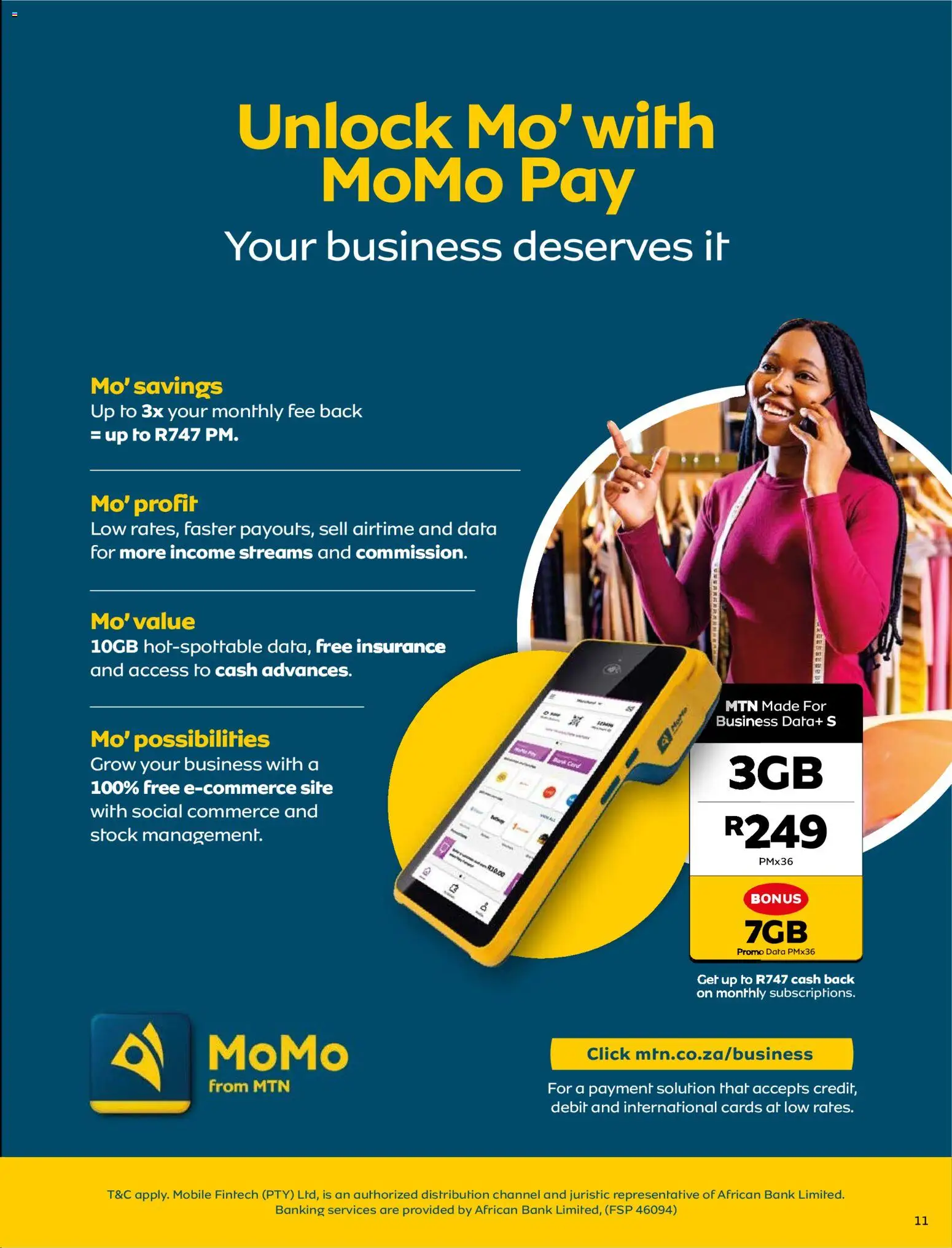 New MTN catalogue – valid from 07.04.2026 | Page: 11 | Products: Data, Stock