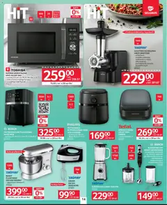 Pogląd oferty "Selgros cash&carry gazetka - Oferta przemysłowa" - ważna od 27.08.2026 | Strona: 16 | Produkty: Mikser, Opiekacz, Frytkownica, Tefal