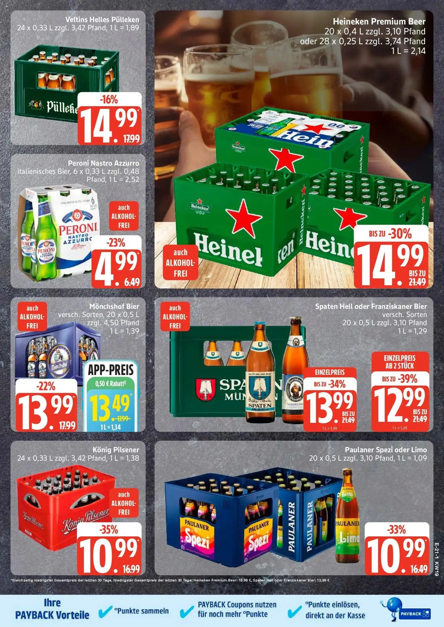 Marktkauf Prospekt Mölln	 – gültig ab 04.05.2026 | Seite: 24 | Produkte: Monchshof, Franziskaner, Bier, Paulaner