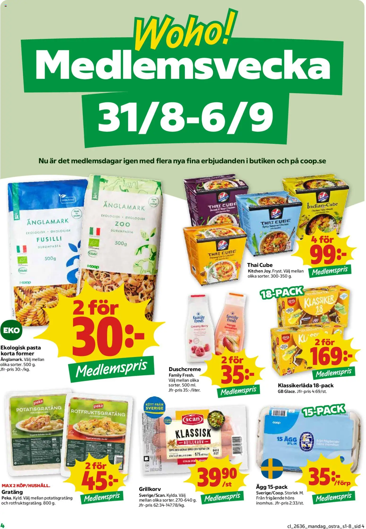 Coop Daglivs reklamblad aktuell från 31/08/2026 | Sida: 4
