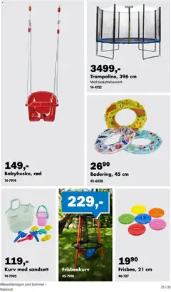 Forhåndsvisning av Biltema kundeavis gyldig fra 04.06.2026 | Side: 25 | Produkter: Kurv