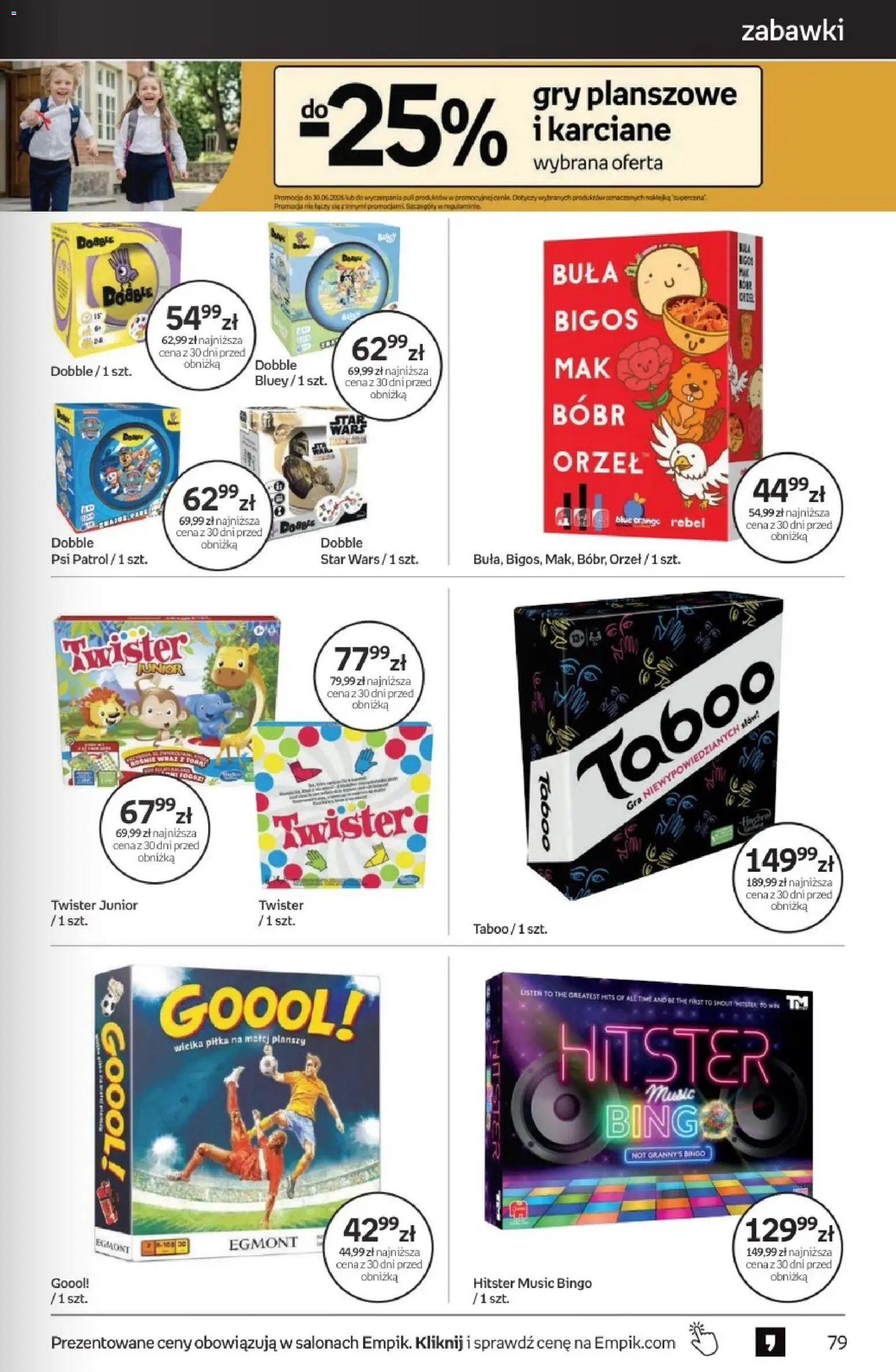 Empik promocje od 17.06.2026 | Strona: 79 | Produkty: Gra, Gry