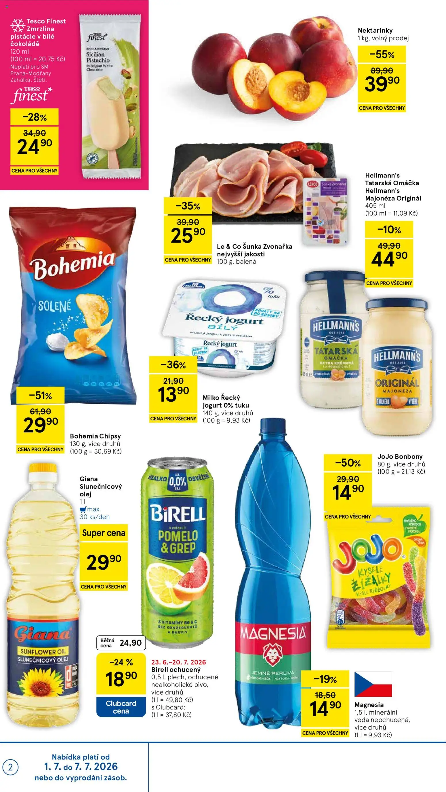 Tesco leták - Supermarket od 01.07.2026 | Strana: 2