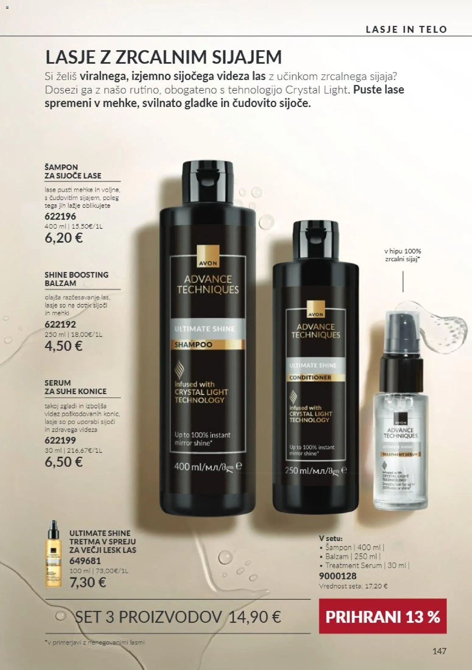 Novi Avon katalog ponudbe – veljaven od 01.11.2026 | Stran: 147 | Izdelki: Sampon