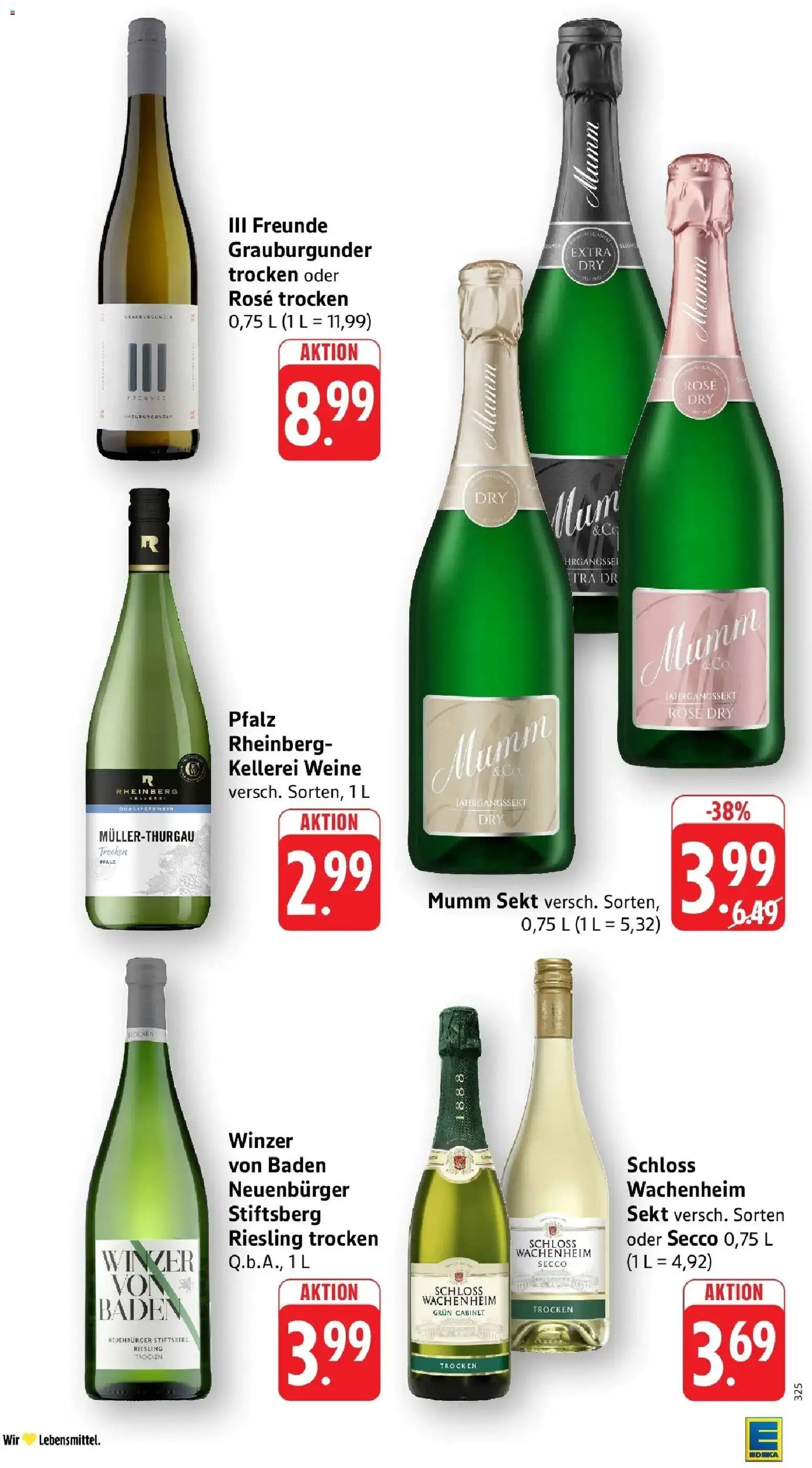 Edeka prospekt Aglasterhausen – gültig ab 29.06.2026 | Seite: 34 | Produkte: Mumm sekt, Sekt