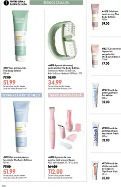 Ofertele Oriflame valabile de la 19.08.2026 | Pagină: 130 | Produse: Exfoliant, Mâner, Role, Căpșuni