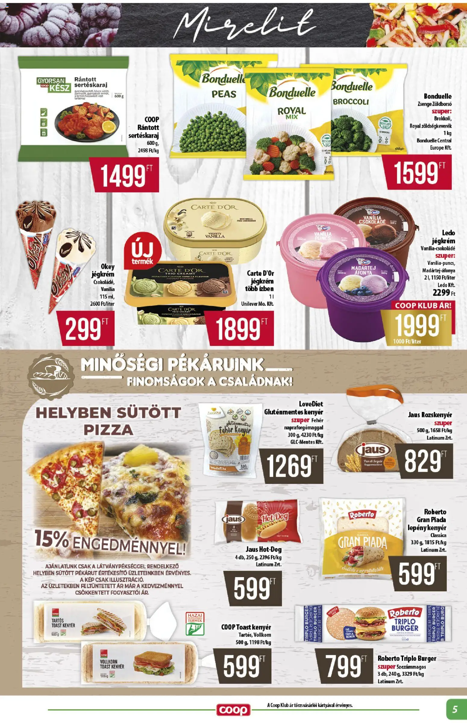 COOP akciós ujság - amely érvényes a következő dátumtól: 21.05.2026 | Oldal: 5