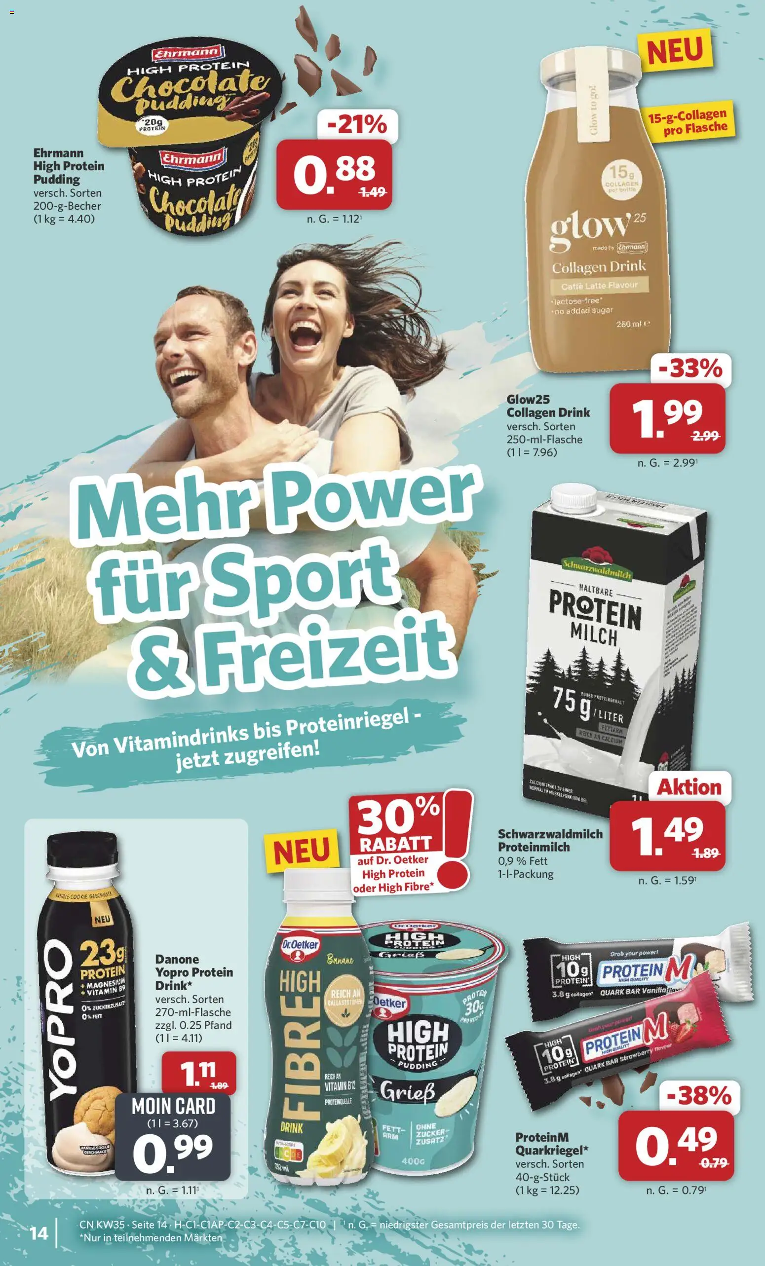 Combi Prospekt – gültig ab 24.08.2026 | Seite: 16 | Produkte: Grieß, Milch, Pudding, Zucker