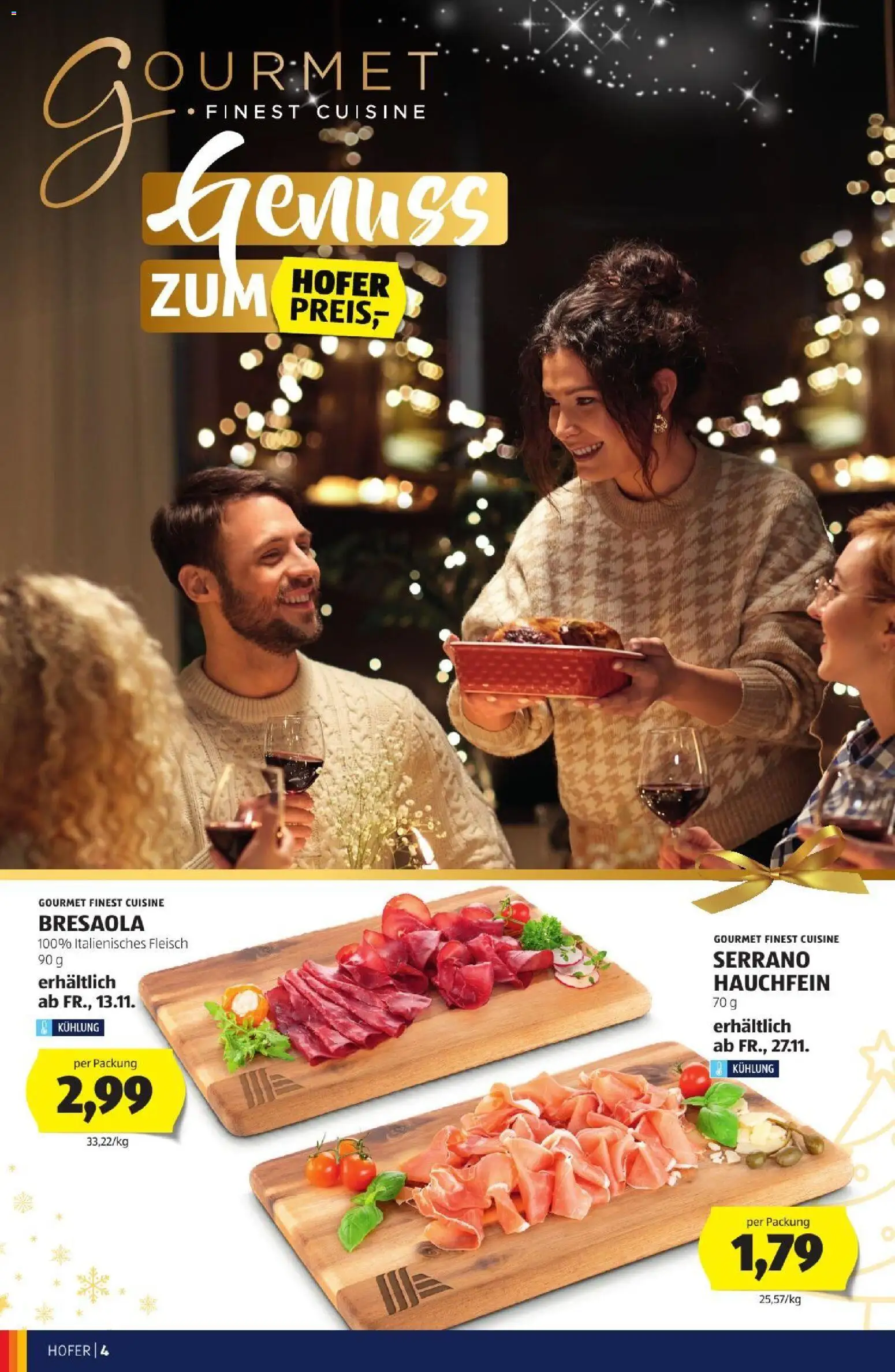 Hofer Weihnachtskatalog gültig ab 28.10.2026 | Seite: 4
