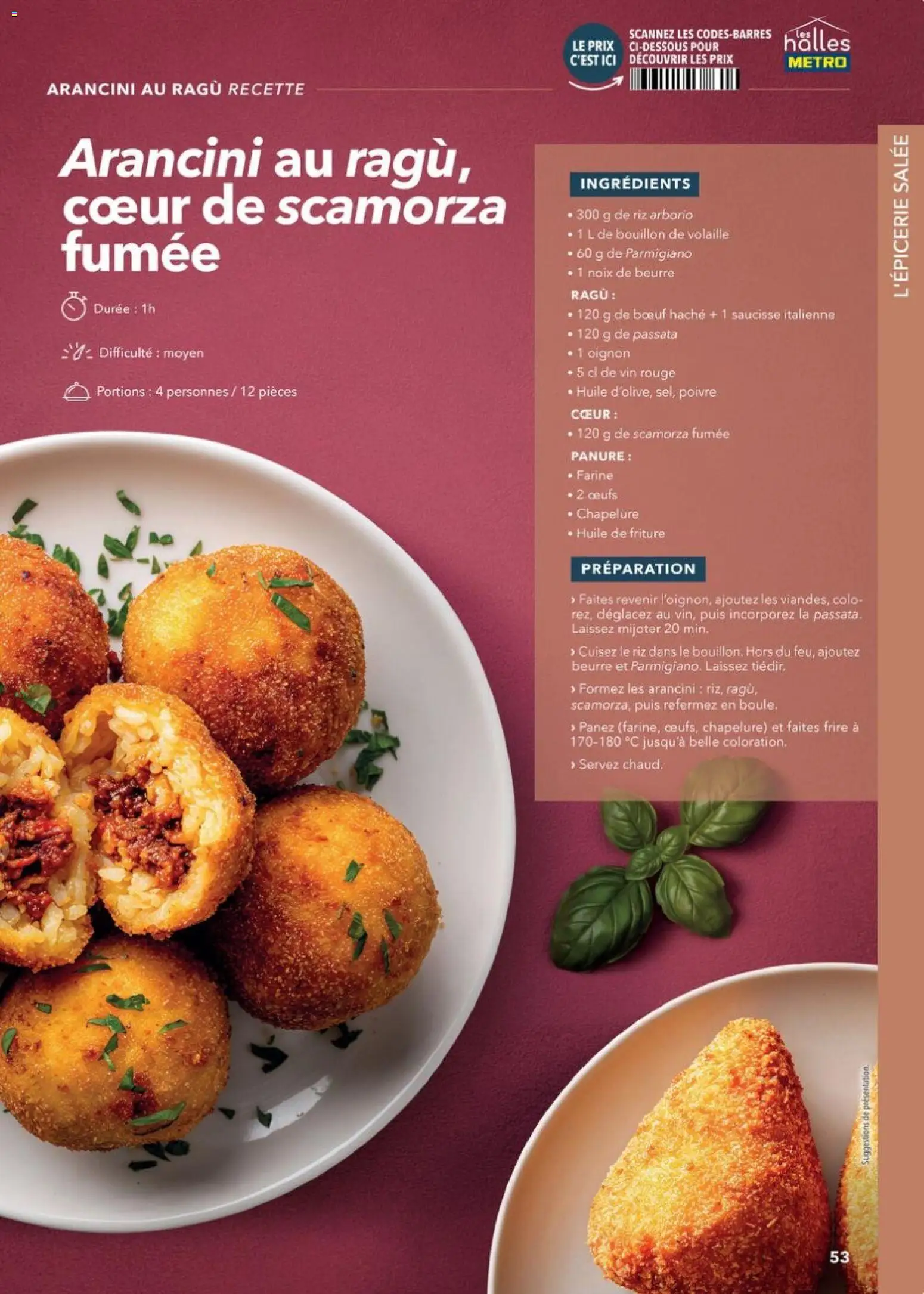 {H1} | Page: 53 | Produits: Poivre, Huile de friture, Vin, Chapelure