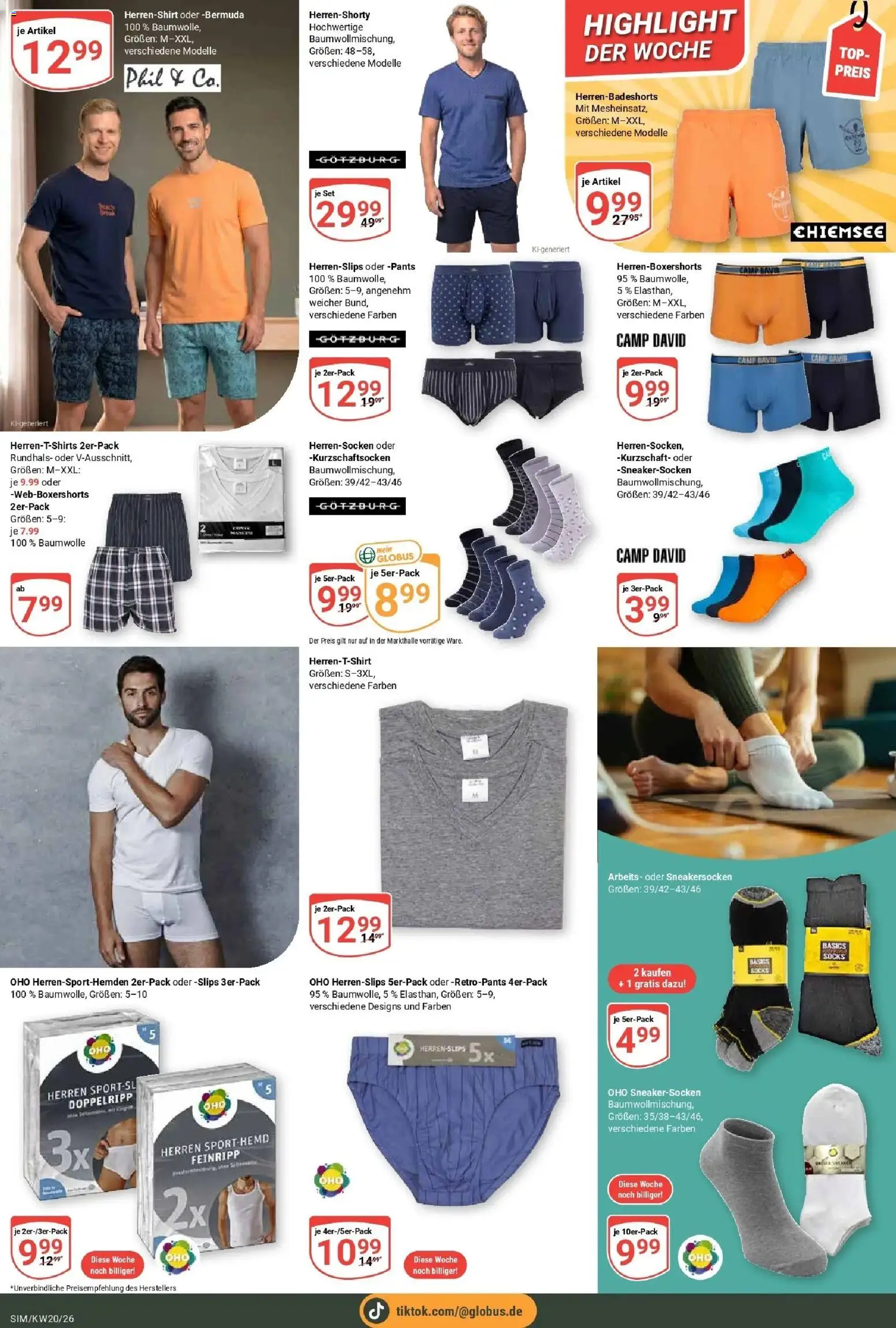 Globus Prospekt Simmern	 – gültig ab 10.05.2026 | Seite: 25 | Produkte: Bermuda