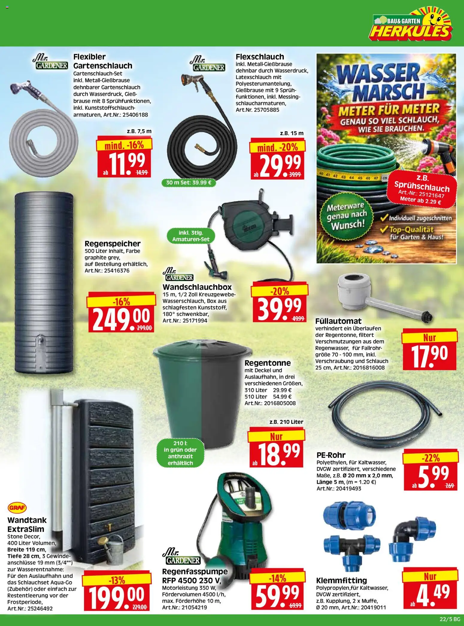 HERKULES Bau & Garten – gültig ab 26.05.2026 | Seite: 5