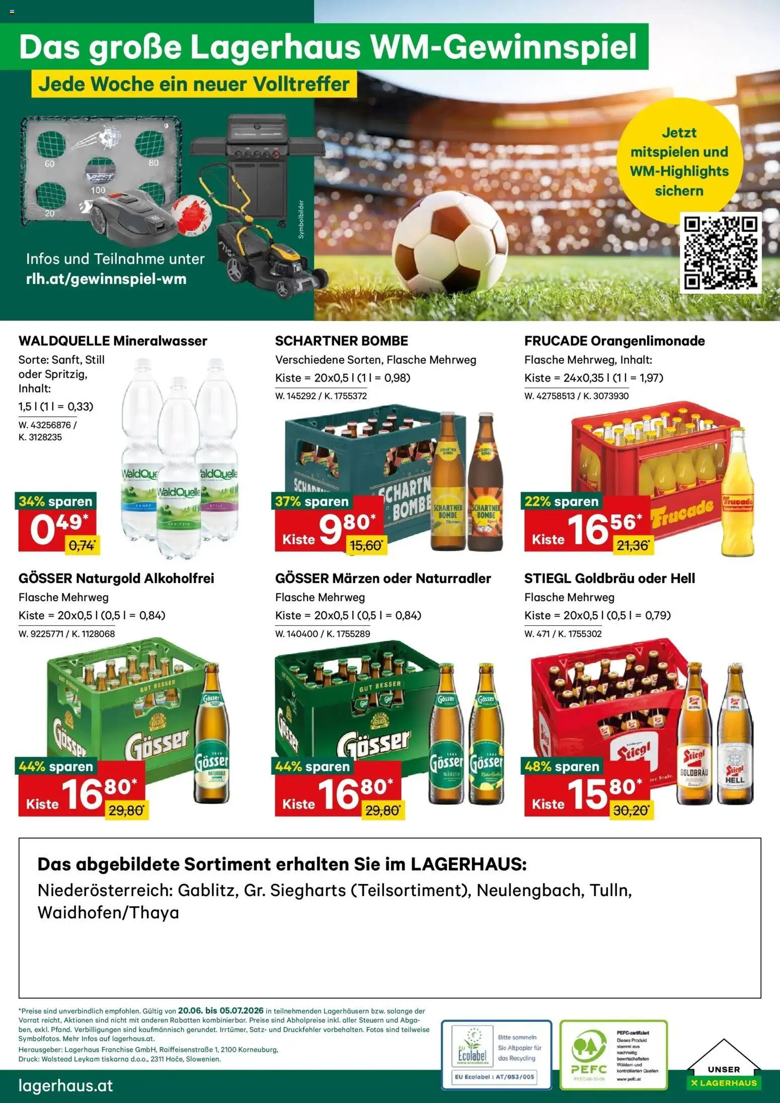 Lagerhaus Wochen Angebote gültig ab 20.06.2026 | Seite: 4