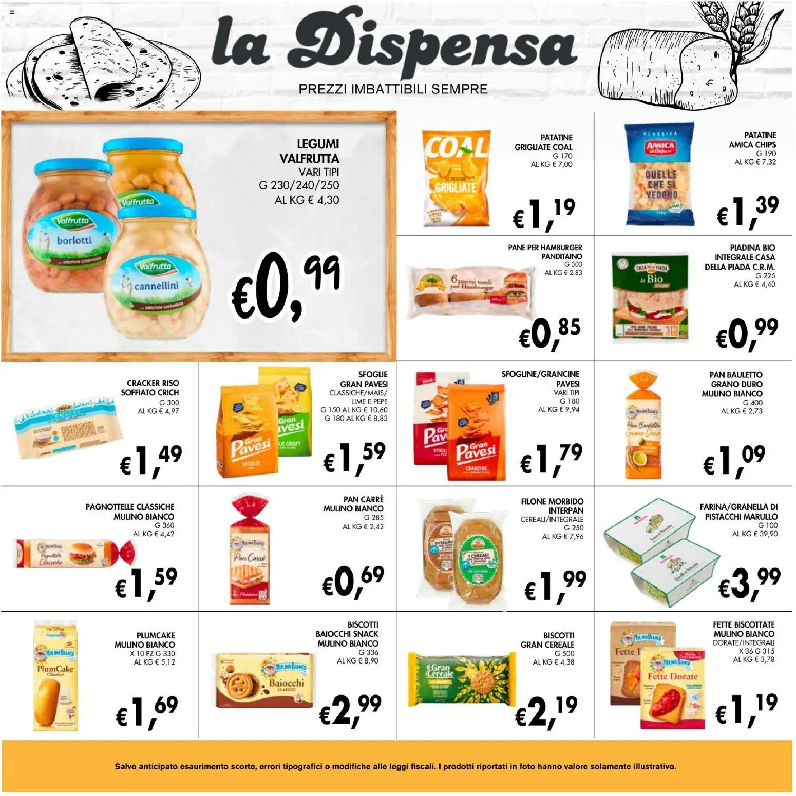 Volantino Coal del 07.05.2026 | Pagina: 17 | Prodotti: Pepe, Lime, Fette biscottate, Hamburger