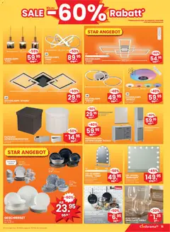 Conforama aktionen Sale ab 01.07.2026 gültig | Seite: 11 | Produkte: Waschbecken, Spiegel, Badezimmerspiegel, Unterschrank