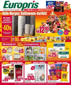 Forhåndsvisning av Europris kundeavis gyldig fra 19/10/2026