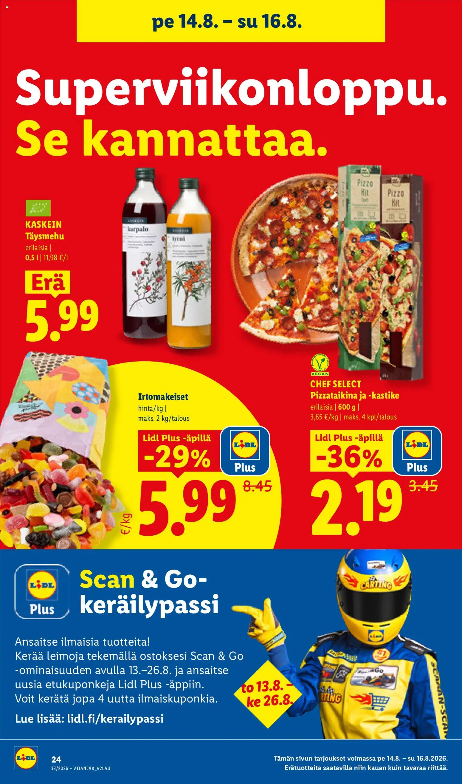 Lidl tarjoukset – voimassa 13/08/2026 alkaen | Sivu: 22
