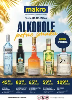 Pogląd oferty "Makro gazetka - Alkohole pełne smaku" - ważna od 01.05.2026