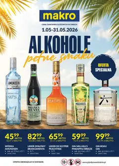 Pogląd oferty "Makro gazetka - Alkohole pełne smaku" - ważna od 01.05.2026