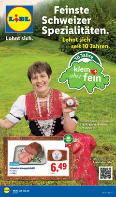 Lidl aktionen Feinste Schweizer Spezialitäten ab 18.06.2026 gültig