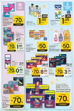 Vista previa Eroski folleto válido desde el 16/07/2026 | Página: 47 | Productos: Tampones, Leche, Γλυφιτζούρι
