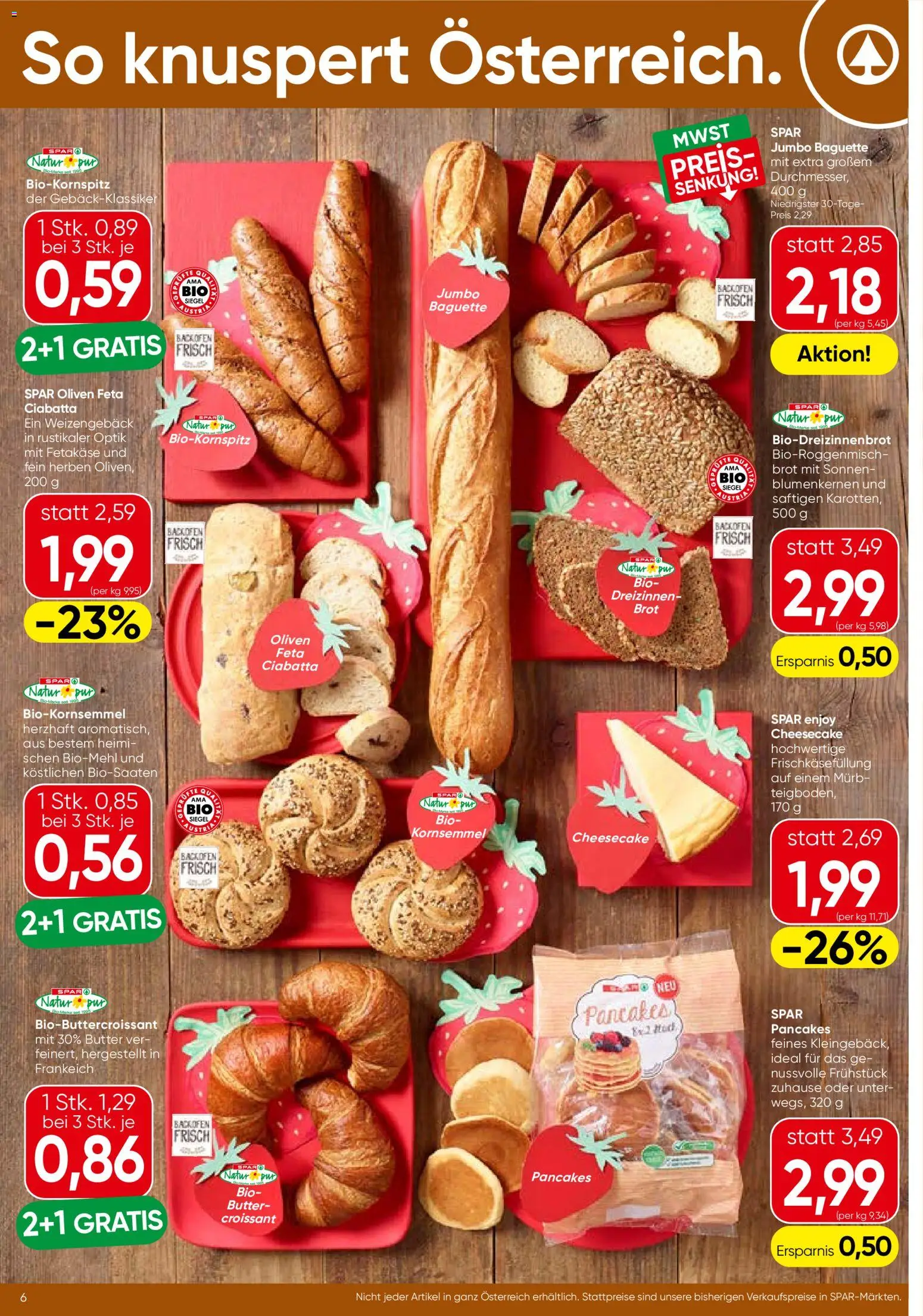 Spar Flugblatt - Niederösterreich gültig ab 01.07.2026 | Seite: 6