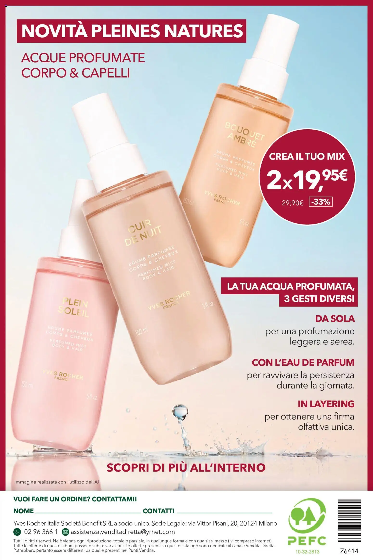 Volantino Yves Rocher del 24/09/2026 | Pagina: 76 | Prodotti: Acqua