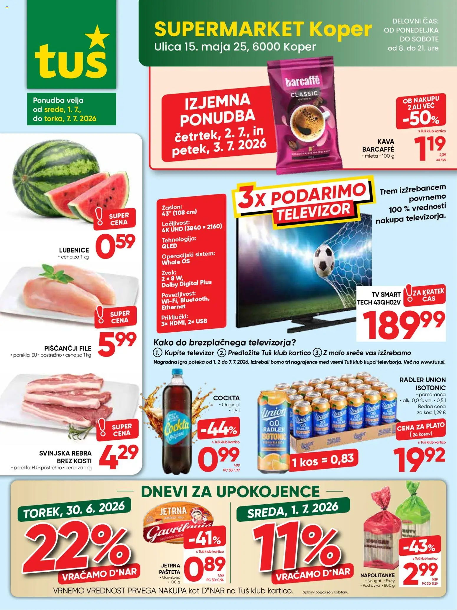 Novi Tuš katalog ponudbe – veljaven od 01.07.2026 | Stran: 9