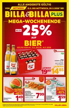 Billa Flugblatt - Salzburg ab 13.05.2026 gültig