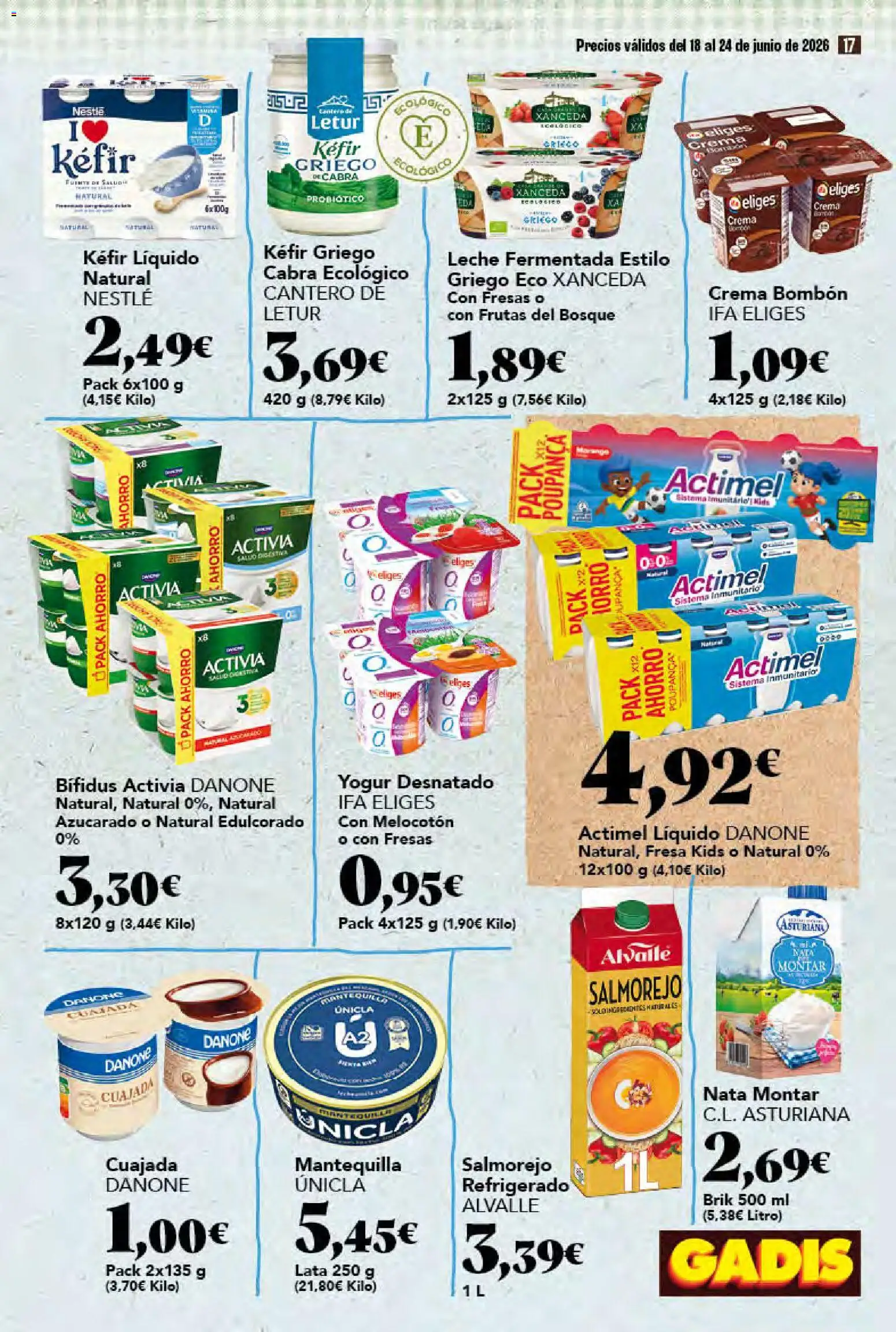 Gadis folleto │ válido desde el 18.06.2026 | Página: 17