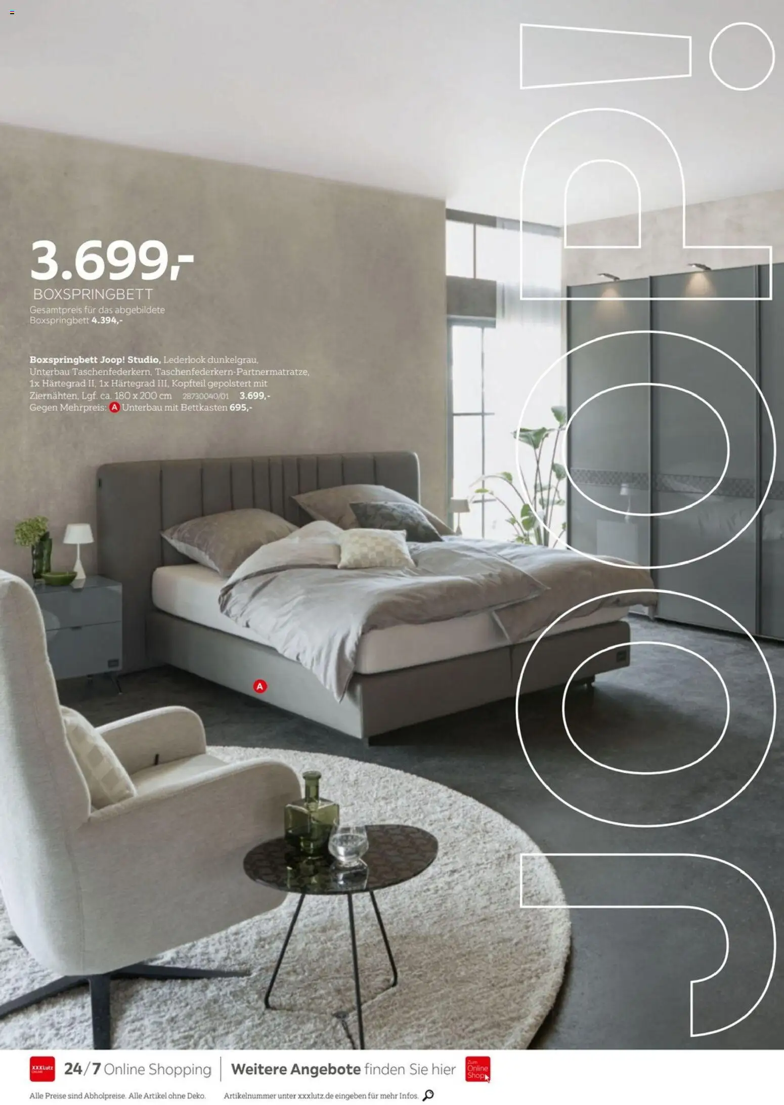 XXXLutz Home Collections – gültig ab 15.08.2026 | Seite: 16 | Produkte: Boxspringbett