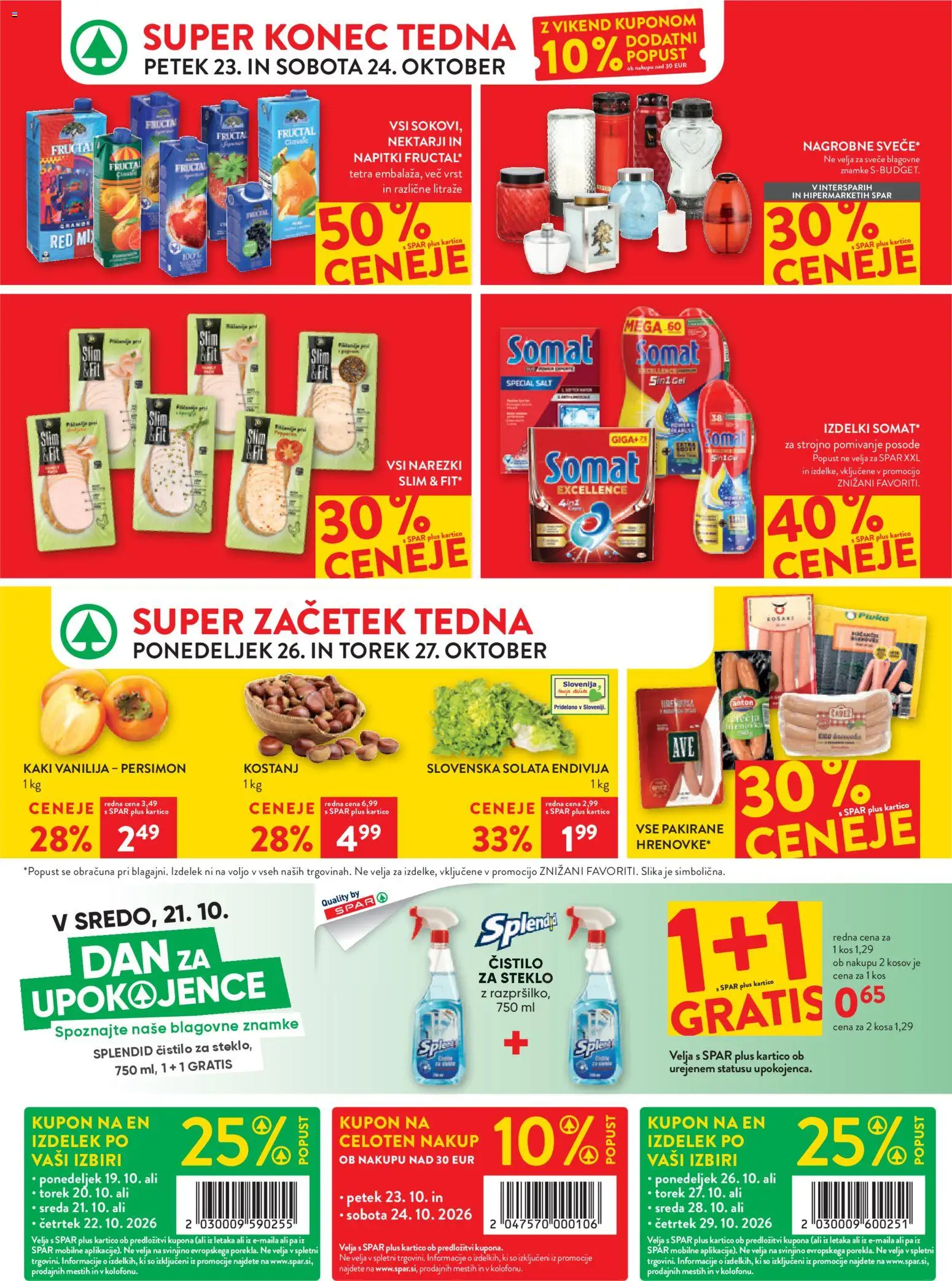 Novi Spar katalog ponudbe – veljaven od 21.10.2026 | Stran: 42