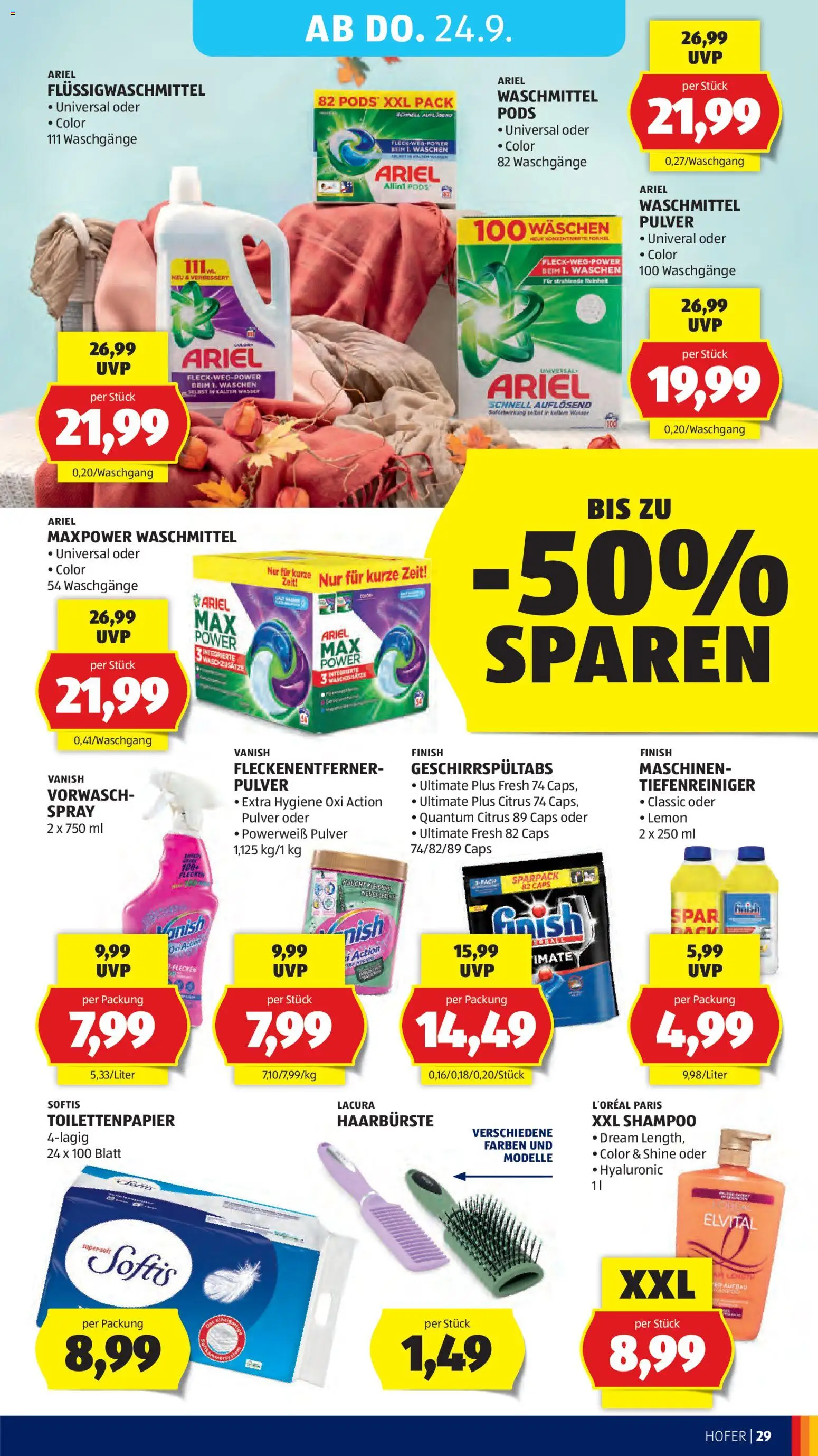 Hofer Flugblatt gültig ab 18.09.2026 | Seite: 35