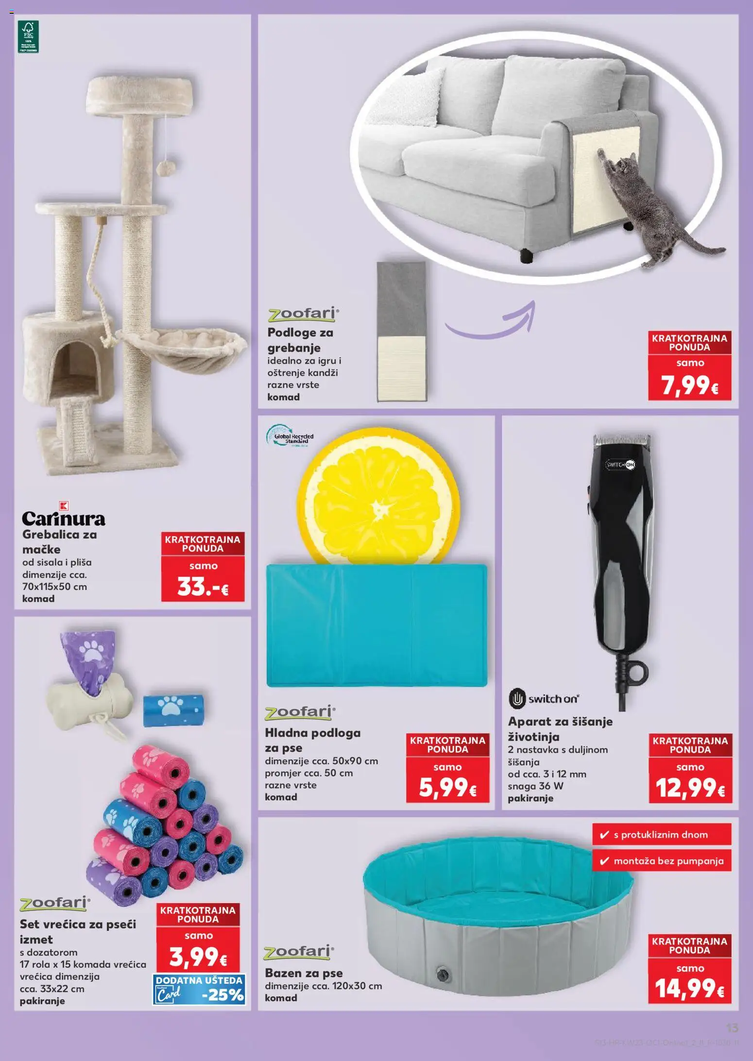 Kaufland katalog | vrijedi od 03.06.2026 | Stranica: 13 | Proizvodi: Bazen