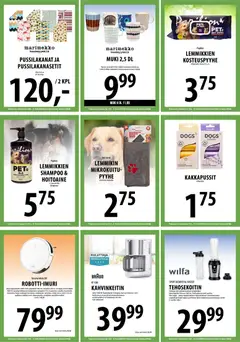 Tuuri-mainoslehti voimassa 10.06.2026 alkaen | Sivu: 13 | Tuotteet: Kahvinkeitin, Harja, Hoitoaine, Voi