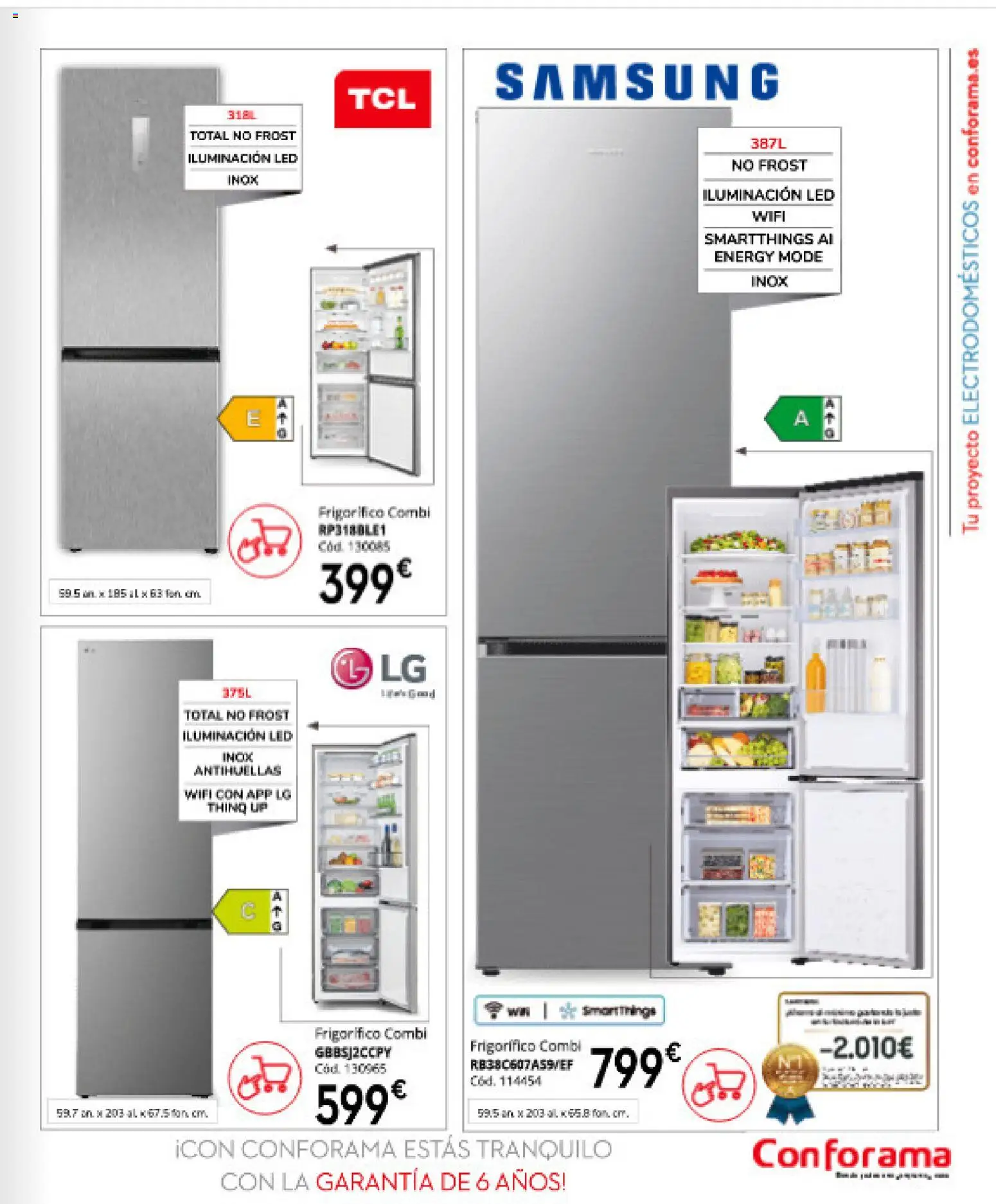 Conforama folleto │ válido desde el 16.04.2026 | Página: 87 | Productos: Combi, Galette de chaise
