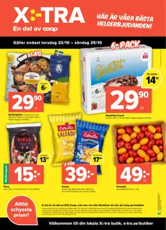 Coop X:-TRA erbjudanden - Förhandsvisning av reklamblad från butik Coop X:-TRA aktuell från 19/10/2026 | Sida: 8