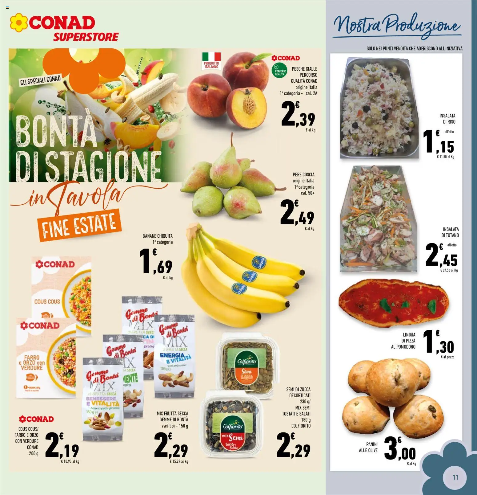Volantino Conad del 26/08/2026 | Pagina: 11