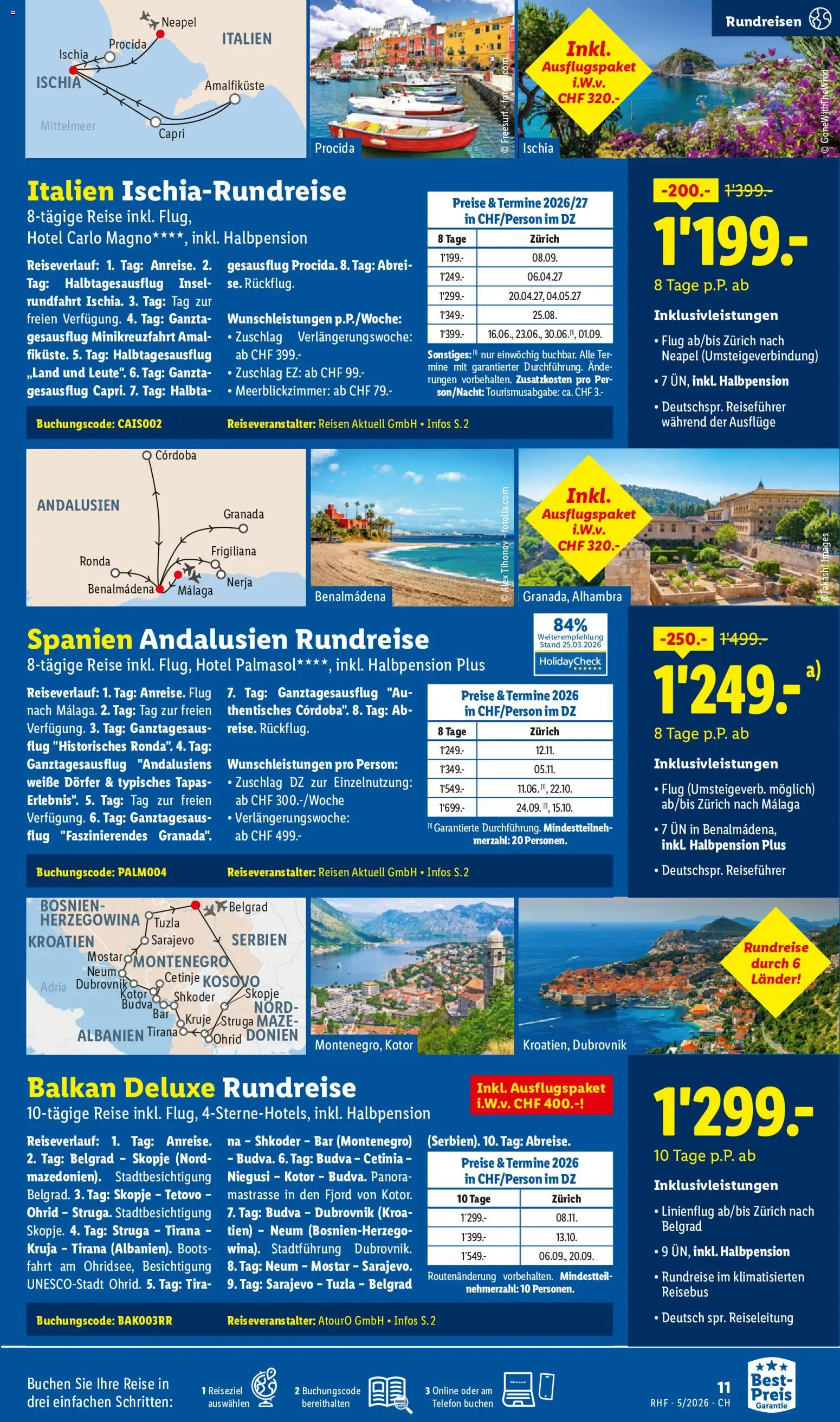 Lidl Aktionen Reisen – gültig ab 29.04.2026 | Seite: 11 | Produkte: Telefon