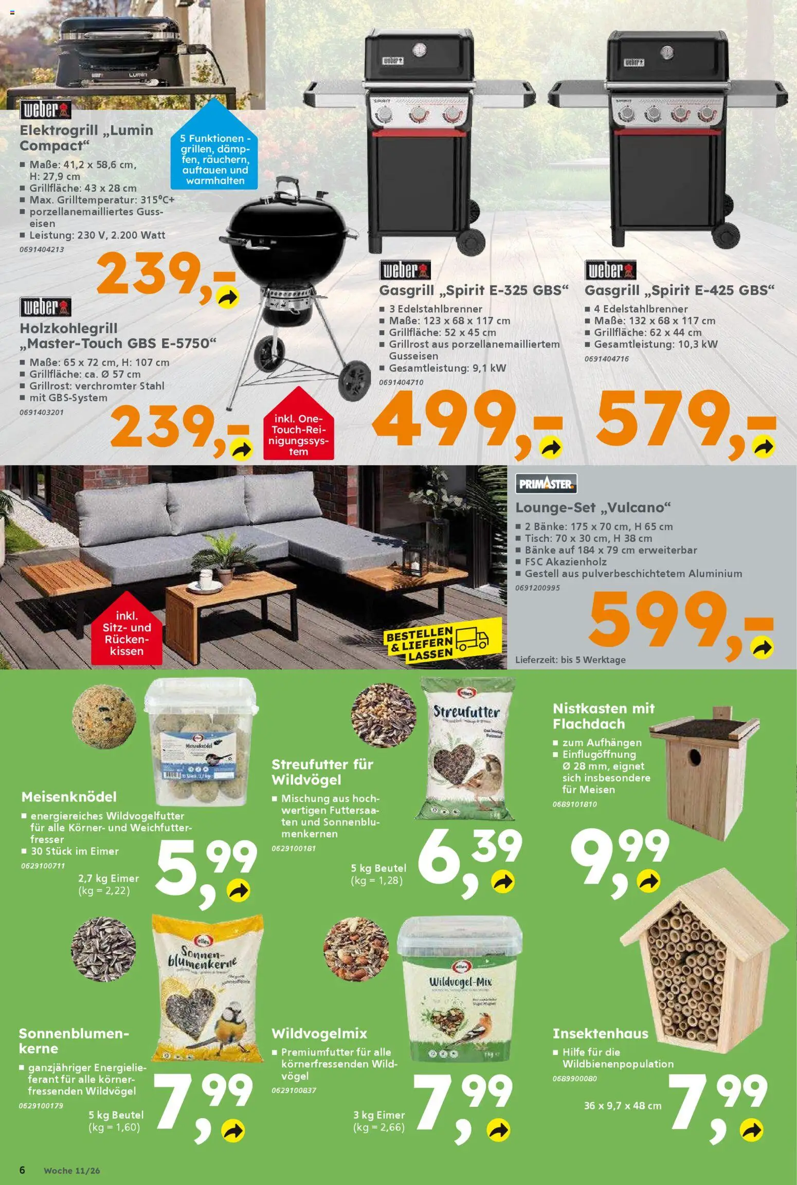 Globus Baumarkt Prospekt 	 – gültig ab 09.03.2026 | Seite: 6 | Produkte: Kissen, Tisch