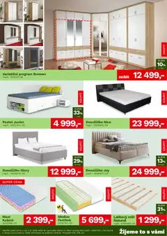 Náhled letáku ASKO nábytek leták od 14.05.2026 | Strana: 3 | Produkty: Nábytek, Postel, Rošt, Skříň