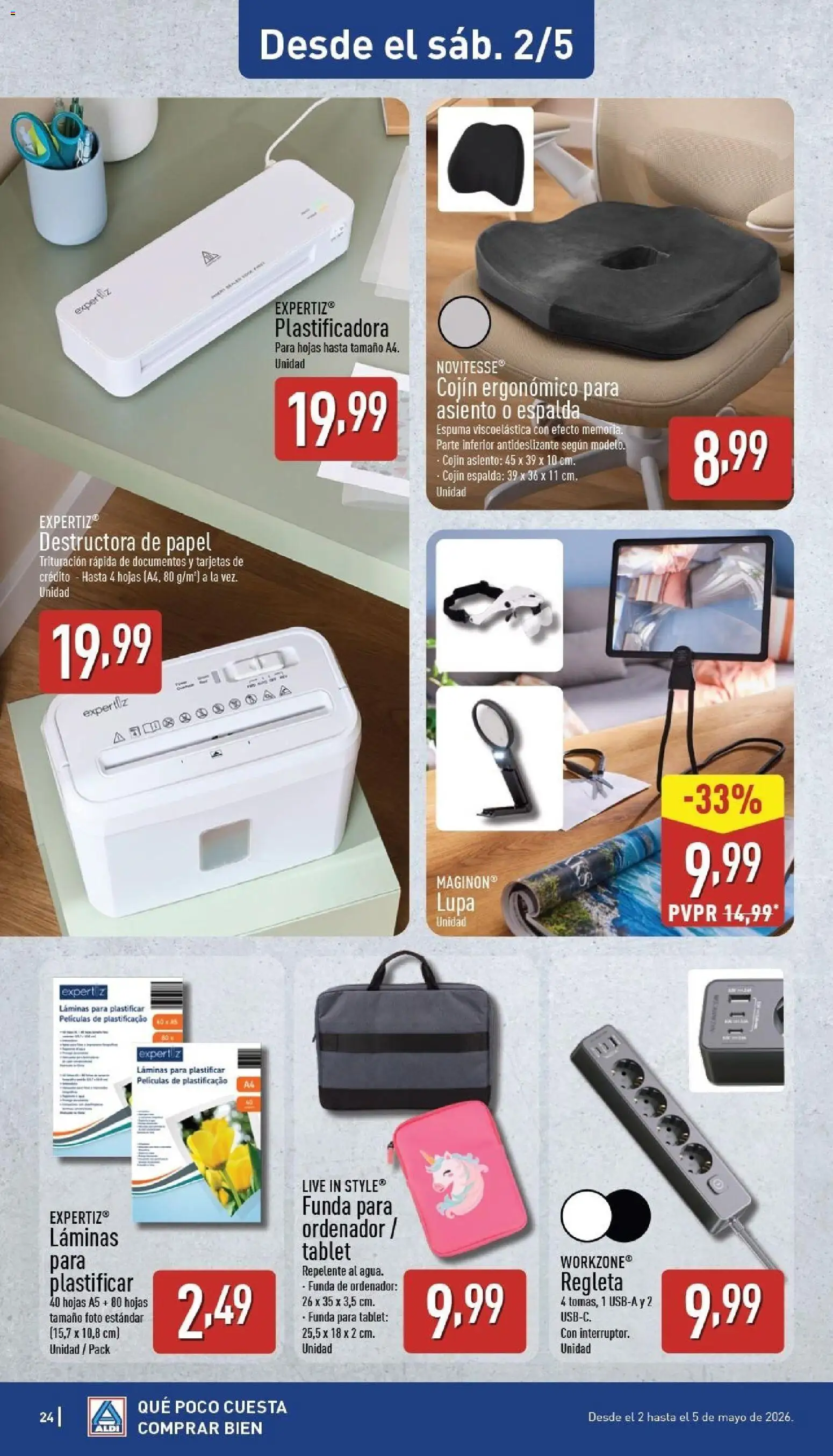 Aldi folleto Península │ válido desde el 27.04.2026 | Página: 24 | Productos: Autoradio, Tablet, Ordenador, Funda