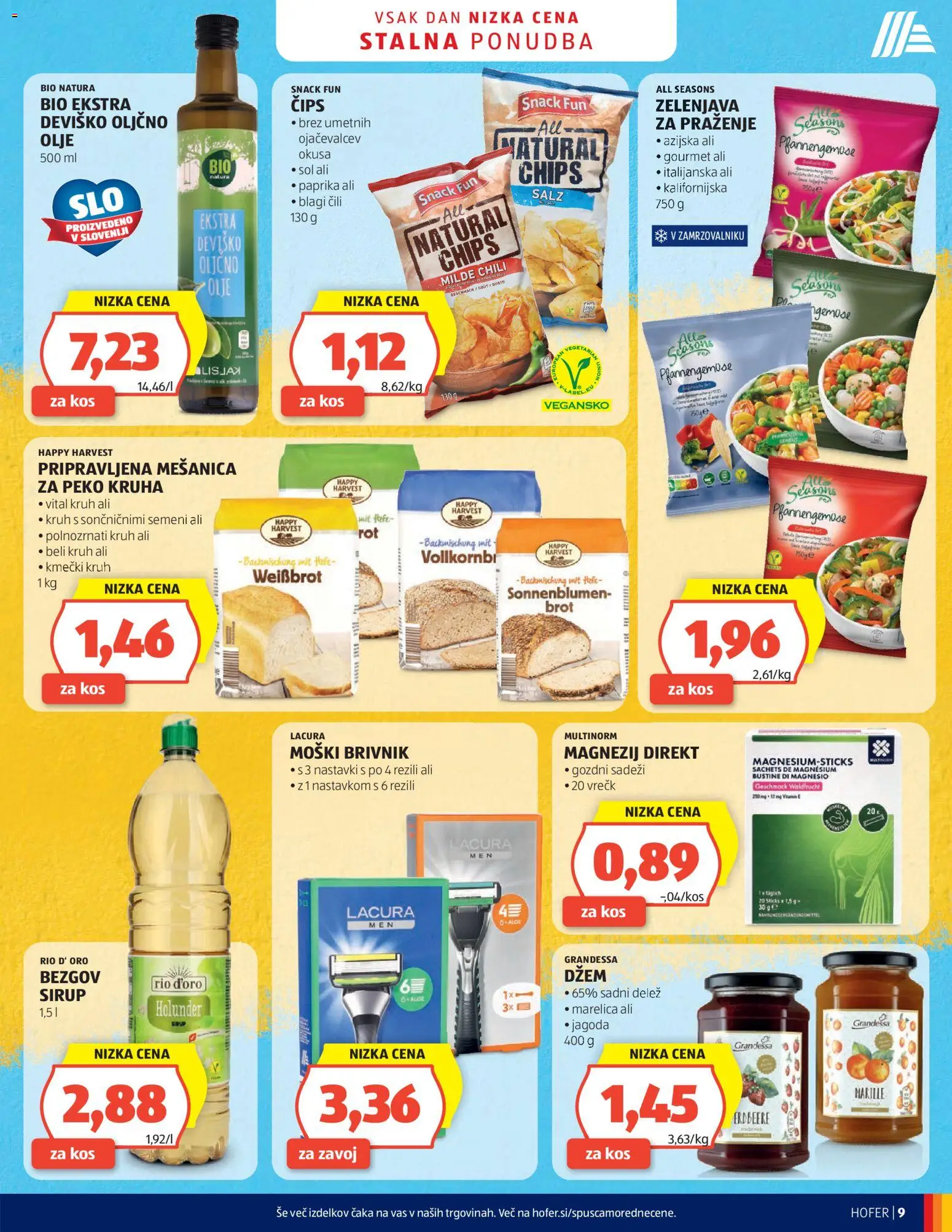 Novi Hofer katalog ponudbe – veljaven od 30.09.2026 | Stran: 9