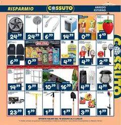 Anteprima del volantino Cossuto volantino valido a partire dal 18.06.2026 | Pagina: 11 | Prodotti: Shampoo, Frutta, Zappa, Tappeto