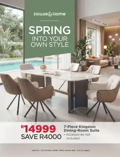 House and Home specials catalogue – valid from 12/10/2026