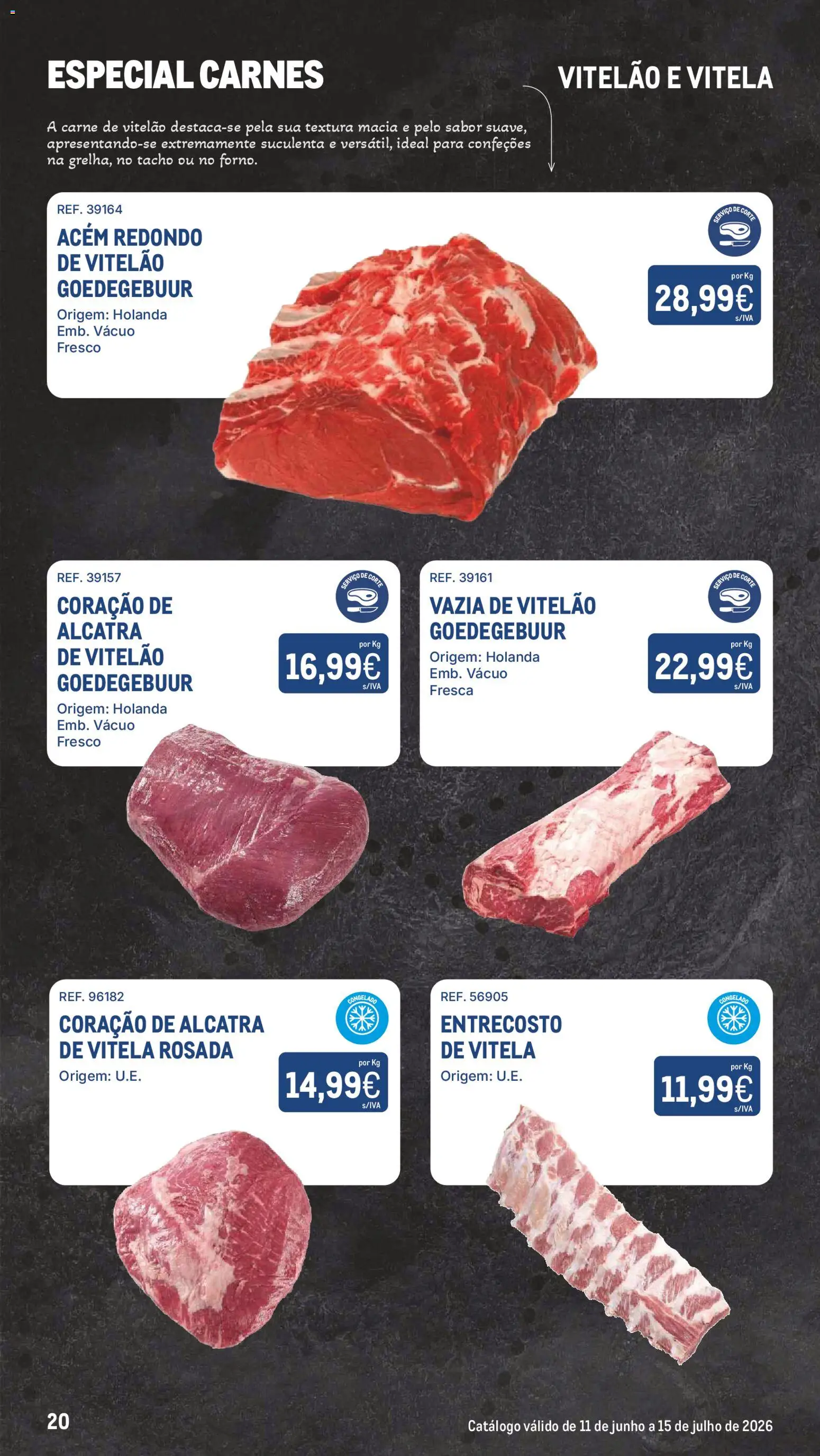 Makro Especial Carnes │ válido de 11.06.2026 | Página: 20 | Produtos: Vitela, Carne